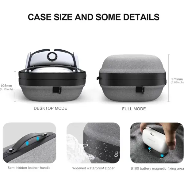 BOBOVR C3 - Tragetasche mit Desktop-Ständer für Quest 3 und S3 Pro — 4 BOBOVR C3 - Tragetasche mit Desktop-Ständer für Quest 3 und S3 Pro — 4
