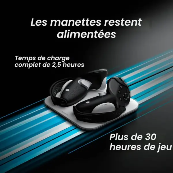 BOBOVR CD3 - Station de charge sans fil pour manettes avec grips — 3 BOBOVR CD3 - Station de charge sans fil pour manettes avec grips — 3