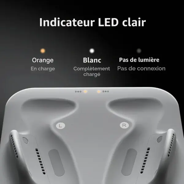 BOBOVR CD3 - Station de charge sans fil pour manettes avec grips — 4 BOBOVR CD3 - Station de charge sans fil pour manettes avec grips — 4