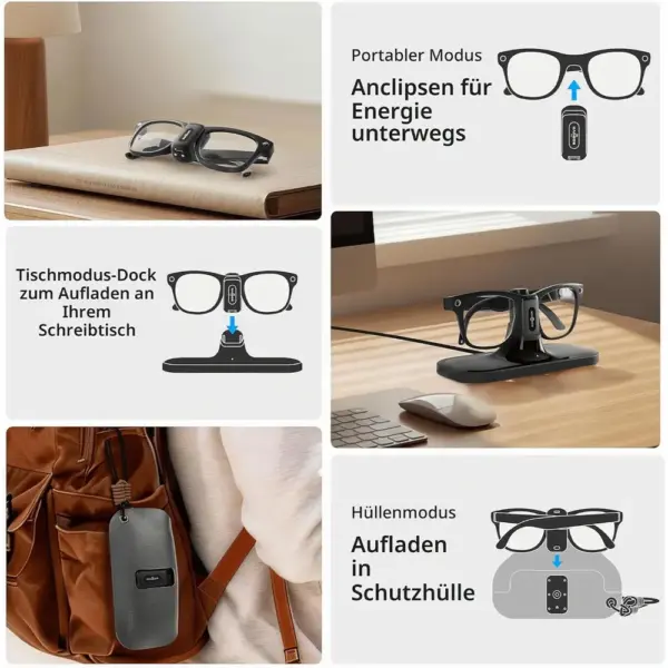 BOBOVR CG2 - 3-in-1 Ladestation für Ray-Ban Meta und Oakley Meta HSTN — 2 BOBOVR CG2 - 3-in-1 Ladestation für Ray-Ban Meta und Oakley Meta HSTN — 2