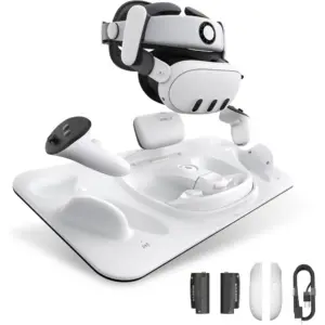 BOBOVR D3 - Charging dock for Meta Quest 3, controllers and B100 battery — 1