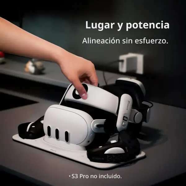 BOBOVR D3 - Estación de carga para visor, mandos y batería B100 — 4 BOBOVR D3 - Estación de carga para visor, mandos y batería B100 — 4
