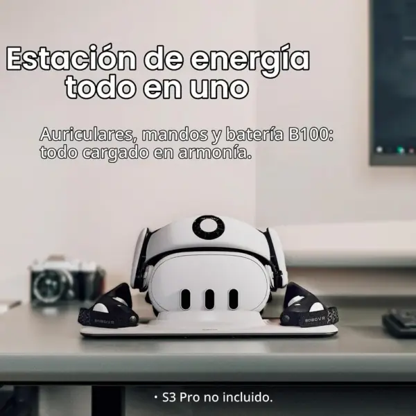 BOBOVR D3 - Estación de carga para visor, mandos y batería B100 — 5 BOBOVR D3 - Estación de carga para visor, mandos y batería B100 — 5