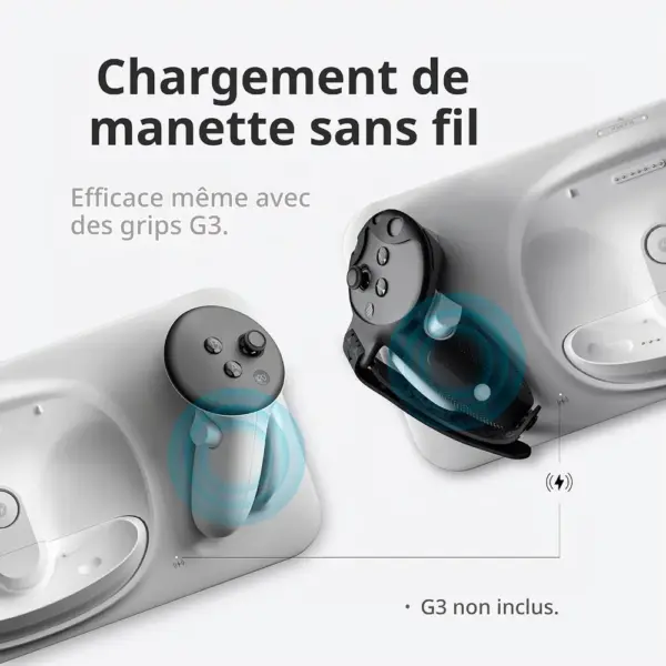 BOBOVR D3 - Station de charge casque, manettes et batterie B100 — 2 BOBOVR D3 - Station de charge casque, manettes et batterie B100 — 2