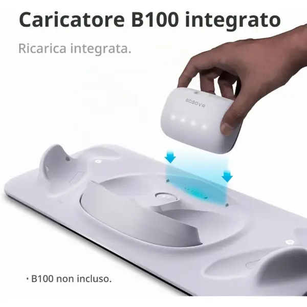 BOBOVR D3 - Stazione di ricarica per visore, controller e batteria B100, compatibile con Quest 3 — 3 BOBOVR D3 - Stazione di ricarica per visore, controller e batteria B100, compatibile con Quest 3 — 3