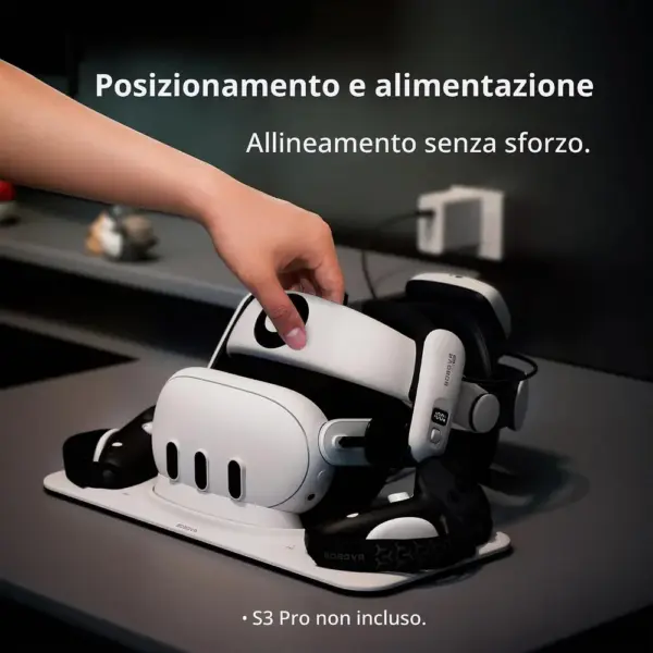BOBOVR D3 - Stazione di ricarica per visore, controller e batteria B100, compatibile con Quest 3 — 4 BOBOVR D3 - Stazione di ricarica per visore, controller e batteria B100, compatibile con Quest 3 — 4