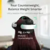 BOBOVR E3 - Elite head strap with rear counterweights for Meta Quest 3 and 3S — 2 BOBOVR E3 - Elite head strap with rear counterweights for Meta Quest 3 and 3S — 2