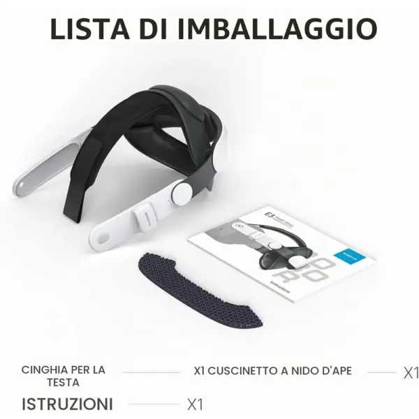 BOBOVR E3 - Cinghia per la testa con contrappeso da 70 g, compatibile con Quest 3/3S — 5 BOBOVR E3 - Cinghia per la testa con contrappeso da 70 g, compatibile con Quest 3/3S — 5