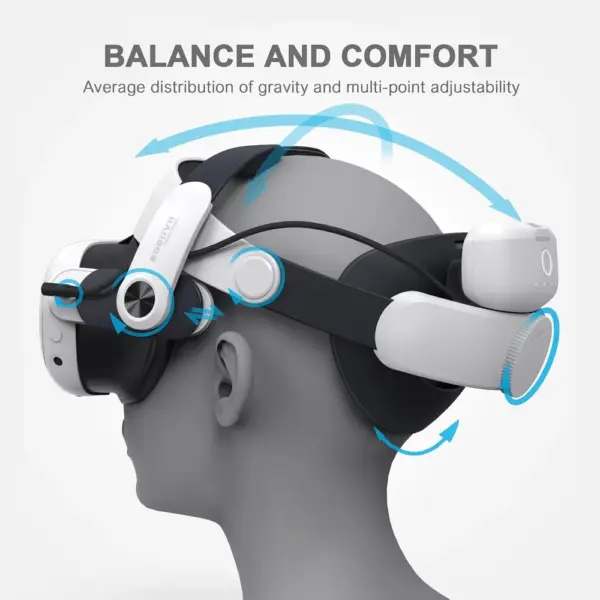 BOBOVR M3 Pro - Akku-Kopfband mit B2 Hot-Swap-Akku für Quest 3/3S — 5 BOBOVR M3 Pro - Akku-Kopfband mit B2 Hot-Swap-Akku für Quest 3/3S — 5