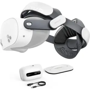 BOBOVR M3 Pro+ - Sangle de tête double mode avec batterie BM60 et station — 1