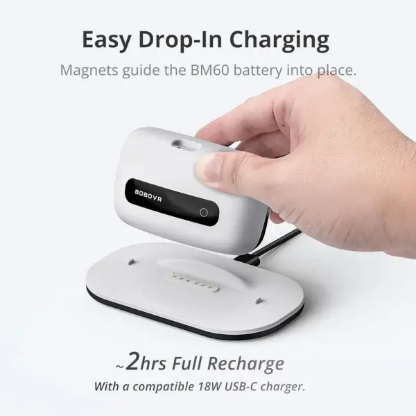BOBOVR M3 Pro+ - Sangle de tête double mode avec batterie BM60 et station — 5 BOBOVR M3 Pro+ - Sangle de tête double mode avec batterie BM60 et station — 5
