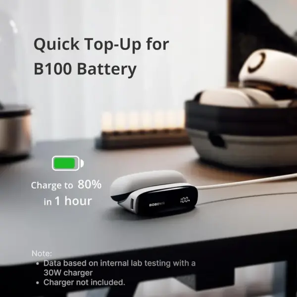 BOBOVR PD100 - Powerbank 10000 mAh mit 30 W PD und 3 Anschlüssen — 3 BOBOVR PD100 - Powerbank 10000 mAh mit 30 W PD und 3 Anschlüssen — 3