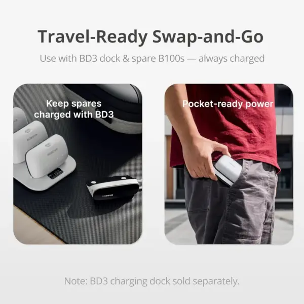 BOBOVR PD100 - Base de carga y batería externa USB-C PD de 30 W para B100 — 5 BOBOVR PD100 - Base de carga y batería externa USB-C PD de 30 W para B100 — 5