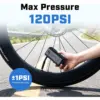 CYCPLUS A4 Mini - brushless electric bike pump with 180° hose — 3 CYCPLUS A4 Mini - brushless electric bike pump with 180° hose — 3