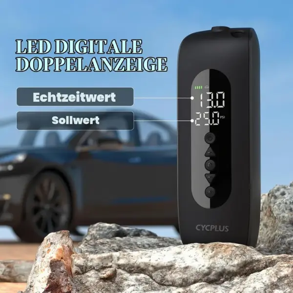 CYCPLUS AL2 - schneller Akku-Kompressor 36 l/min für Auto und Rad — 4 CYCPLUS AL2 - schneller Akku-Kompressor 36 l/min für Auto und Rad — 4
