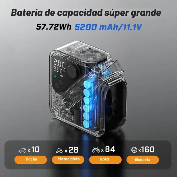 CYCPLUS AL7 - Compresor de alta potencia para todoterreno y furgonetas — 3 CYCPLUS AL7 - Compresor de alta potencia para todoterreno y furgonetas — 3