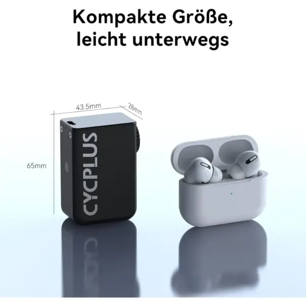 CYCPLUS AS2 - elektrische Mini-Fahrradpumpe 100 PSI ohne Display — 3 CYCPLUS AS2 - elektrische Mini-Fahrradpumpe 100 PSI ohne Display — 3