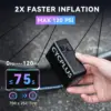 CYCPLUS AS2 Pro Max - Pompe vélo électrique 120 PSI, gonflage rapide — 4 CYCPLUS AS2 Pro Max - Pompe vélo électrique 120 PSI, gonflage rapide — 4