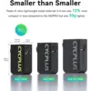 CYCPLUS AS2 Ultra - Mini bomba eléctrica para bicicleta de 90 g — 2 CYCPLUS AS2 Ultra - Mini bomba eléctrica para bicicleta de 90 g — 2