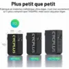 CYCPLUS AS2 Ultra - Mini pompe vélo électrique 120 PSI, 90 g — 2 CYCPLUS AS2 Ultra - Mini pompe vélo électrique 120 PSI, 90 g — 2