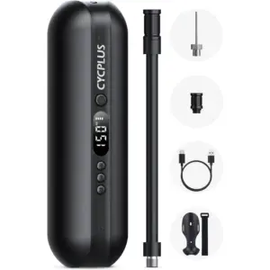 CYCPLUS A2 - Compressore portatile 150 PSI con luce LED — 1