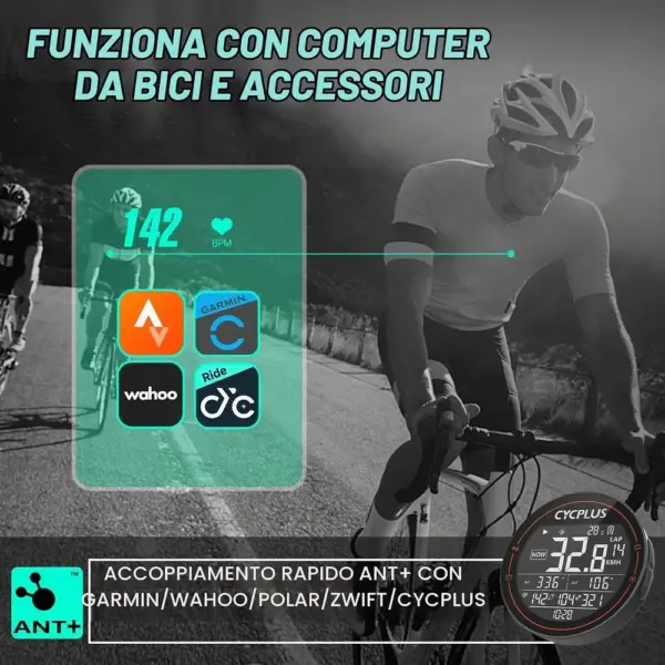 CYCPLUS H1 - Fascia cardio da braccio ottica Bluetooth e ANT+ — 4 CYCPLUS H1 - Fascia cardio da braccio ottica Bluetooth e ANT+ — 4