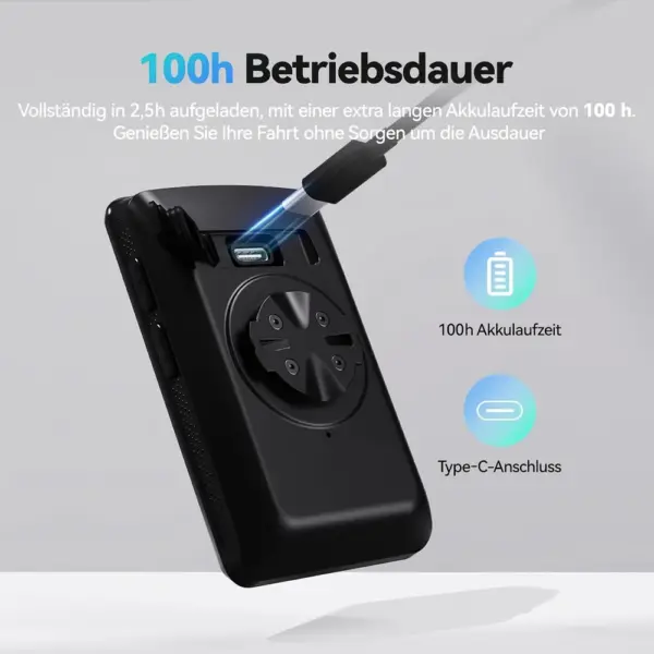 CYCPLUS M3 - GPS-Fahrradcomputer mit 5 Satellitensystemen und 100 h Akku — 4 CYCPLUS M3 - GPS-Fahrradcomputer mit 5 Satellitensystemen und 100 h Akku — 4