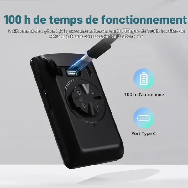 CYCPLUS M3 - Compteur GPS vélo 100 h d’autonomie, écran 2,8 pouces — 4 CYCPLUS M3 - Compteur GPS vélo 100 h d’autonomie, écran 2,8 pouces — 4