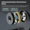 CYCPLUS R200 - Smart Trainer mit 2200 W und bürstenlosem Motor — 2 CYCPLUS R200 - Smart Trainer mit 2200 W und bürstenlosem Motor — 2