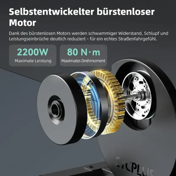 CYCPLUS R200 - Smart Trainer mit 2200 W und bürstenlosem Motor — 2 CYCPLUS R200 - Smart Trainer mit 2200 W und bürstenlosem Motor — 2