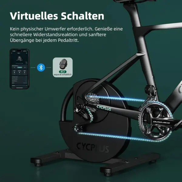 CYCPLUS R200 - Smart Trainer mit 2200 W und bürstenlosem Motor — 3 CYCPLUS R200 - Smart Trainer mit 2200 W und bürstenlosem Motor — 3