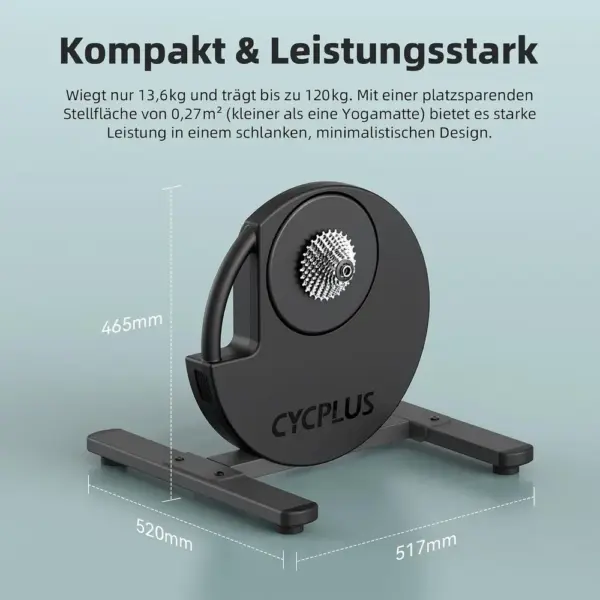 CYCPLUS R200 - Smart Trainer mit 2200 W und bürstenlosem Motor — 4 CYCPLUS R200 - Smart Trainer mit 2200 W und bürstenlosem Motor — 4
