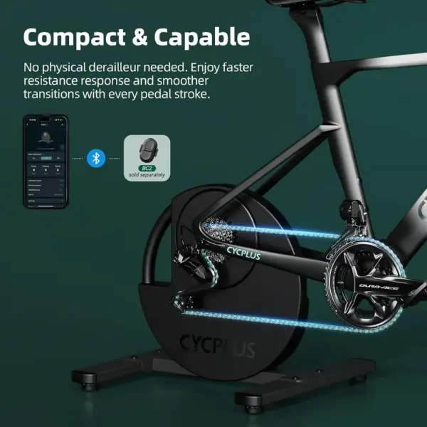 CYCPLUS R200 - Home trainer connecté 2200 W, pente simulée 19 % — 3 CYCPLUS R200 - Home trainer connecté 2200 W, pente simulée 19 % — 3