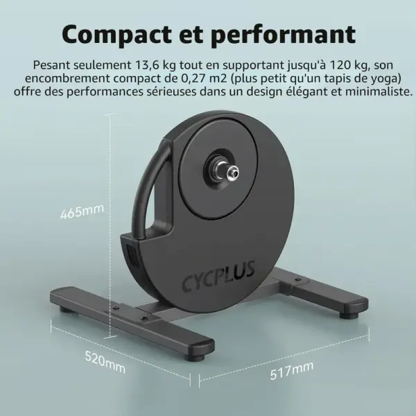 CYCPLUS R200 - Home trainer connecté 2200 W, pente simulée 19 % — 4 CYCPLUS R200 - Home trainer connecté 2200 W, pente simulée 19 % — 4