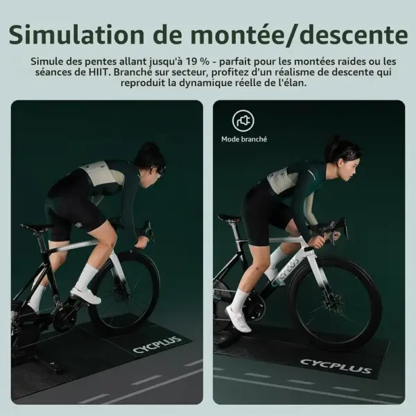 CYCPLUS R200 - Home trainer connecté 2200 W, pente simulée 19 % — 5 CYCPLUS R200 - Home trainer connecté 2200 W, pente simulée 19 % — 5
