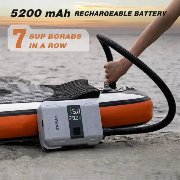 CYCPLUS D17 Pro - Bomba eléctrica para SUP con batería de 96,2 Wh — 3 CYCPLUS D17 Pro - Bomba eléctrica para SUP con batería de 96,2 Wh — 3