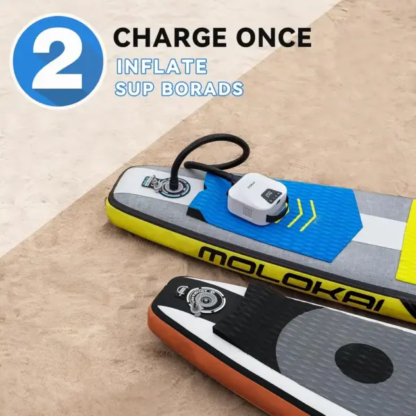 CYCPLUS D14 Pro - compact rechargeable SUP pump, 20 PSI — 5 CYCPLUS D14 Pro - compact rechargeable SUP pump, 20 PSI — 5