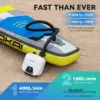 CYCPLUS D14 Pro - Pompe paddle électrique rechargeable 20 PSI — 4 CYCPLUS D14 Pro - Pompe paddle électrique rechargeable 20 PSI — 4