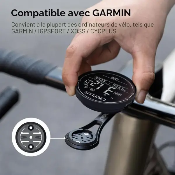 CYCPLUS Z3 - Support avant de compteur GPS pour guidon intégré — 4 CYCPLUS Z3 - Support avant de compteur GPS pour guidon intégré — 4