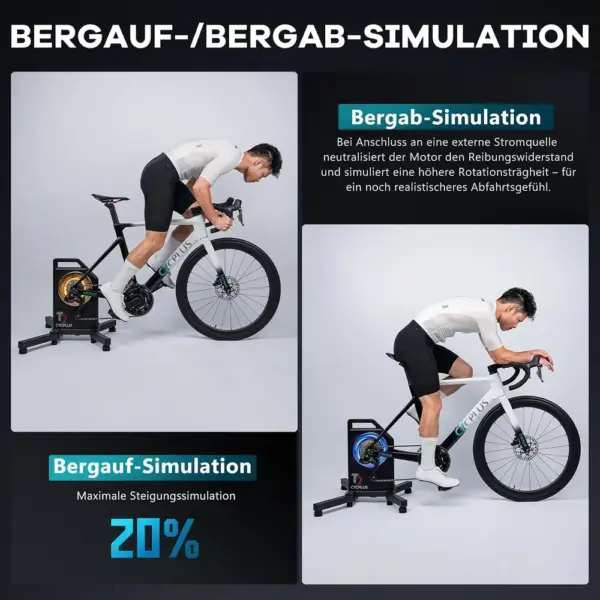 CYCPLUS T2 - leiser Smart Trainer für Zwift und Indoor-Cycling — 5 CYCPLUS T2 - leiser Smart Trainer für Zwift und Indoor-Cycling — 5