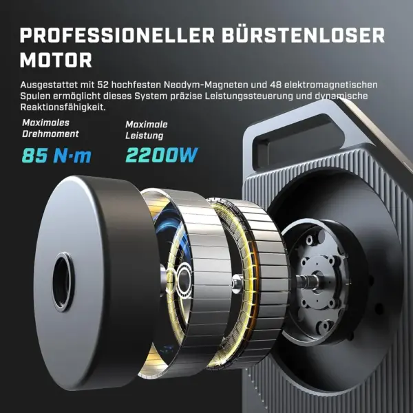 CYCPLUS T2H - leiser Smart Trainer mit 2200 W und 20 % Steigung — 2 CYCPLUS T2H - leiser Smart Trainer mit 2200 W und 20 % Steigung — 2