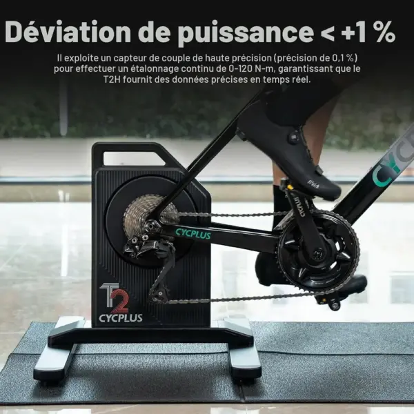 CYCPLUS T2H - Home trainer connecté silencieux, moteur sans balais — 4 CYCPLUS T2H - Home trainer connecté silencieux, moteur sans balais — 4