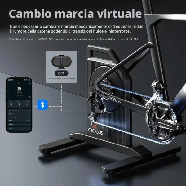 CYCPLUS T2H - Rullo smart 2200 W silenzioso con cambio virtuale — 5 CYCPLUS T2H - Rullo smart 2200 W silenzioso con cambio virtuale — 5