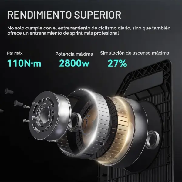 CYCPLUS T3 - Rodillo inteligente con 110 N·m y pendiente del 27 % — 2 CYCPLUS T3 - Rodillo inteligente con 110 N·m y pendiente del 27 % — 2