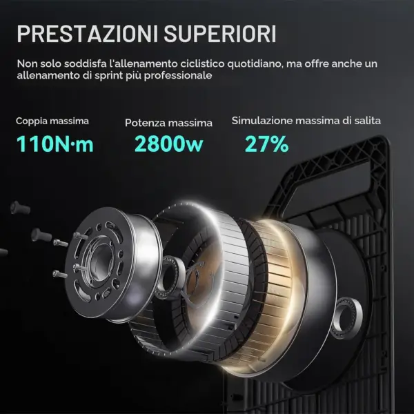 CYCPLUS T3 - Rullo smart 2800 W con pendenza fino al 27% — 2 CYCPLUS T3 - Rullo smart 2800 W con pendenza fino al 27% — 2