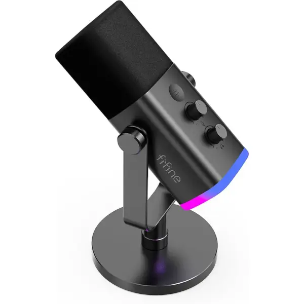 FIFINE AM8 - Dynamisches USB/XLR-Mikrofon mit RGB — 1 FIFINE AM8 - Dynamisches USB/XLR-Mikrofon mit RGB — 1