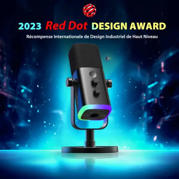 FIFINE AM8 - Micro dynamique USB/XLR RGB — 2 FIFINE AM8 - Micro dynamique USB/XLR RGB — 2