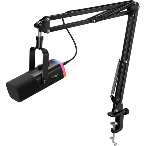 FIFINE AM8T - Dynamic USB/XLR microphone kit with boom arm — 1 FIFINE AM8T - Dynamic USB/XLR microphone kit with boom arm — 1
