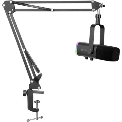 FIFINE AM8 avec bras - Kit micro dynamique USB/XLR RGB — 1 FIFINE AM8 avec bras - Kit micro dynamique USB/XLR RGB — 1