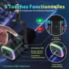 FIFINE AM8 avec bras - Kit micro dynamique USB/XLR RGB — 4 FIFINE AM8 avec bras - Kit micro dynamique USB/XLR RGB — 4